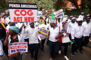Nurses protest 
