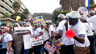 Nurses strike