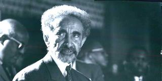Haile Selassie.
