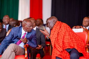 William Ruto and Oburu Odinga