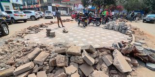 Paving stones