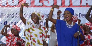 Nzoia Sugar presents a taarab song during