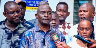 Registrar of Political Parties, John Cox Lorionokou