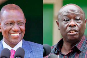 William Ruto and Rigathi Gachagua