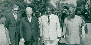 Jomo Kenyatta and Oginga Odinga