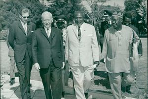Jomo Kenyatta and Oginga Odinga