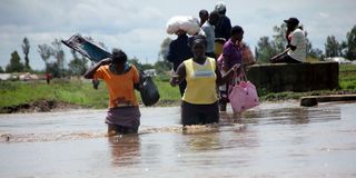 El Nino rains ahero flooding
