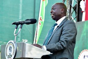 DCP Party Leader Rigathi Gachagua