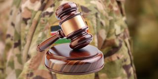 gavel kdf soldier uniform