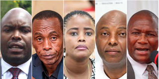 Leaders who have ditched the ruling UDA