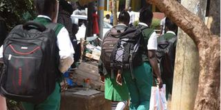 Students spotted in Eldoret City, Uasin Gishu County