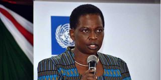 IEBC Deputy Commission Secretary Operations and Director Ruth Kulundu