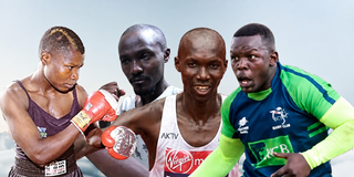 Conjestina Achieng', Suleiman Bilali, Wilson Kipsang 