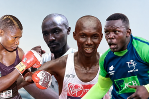 Conjestina Achieng', Suleiman Bilali, Wilson Kipsang 