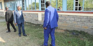 Homa Bay County Teaching and Referral Hospital which was vandalised by goons