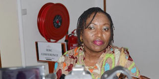 Former Independent Electoral and Boundaries Commission Vice-Chairperson Lilian Mahiri-Zaja.