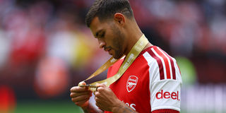 Arsenal's Bruno Guimaraes 