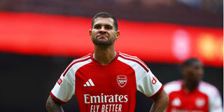 Arsenal's Bruno Guimaraes 