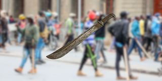 panga goons machete