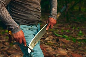 panga goons machete