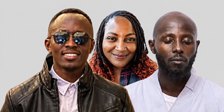 Samuel Gatere, Marion Bwari ,Anthony Kahuro. 