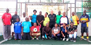 Kenya Walking Football Team