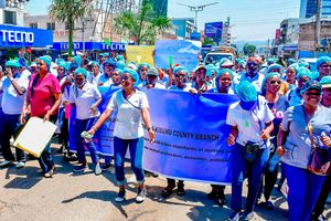 Nurses strike