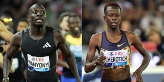 Emmanuel Wanyonyi and Faith Cherotich