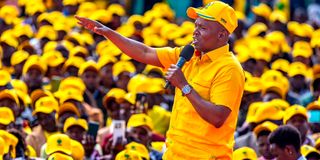 Deputy President and UDA Deputy Party Leader Kithure Kindiki