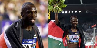 Emmanuel Wanyonyi and Faith Cherotich