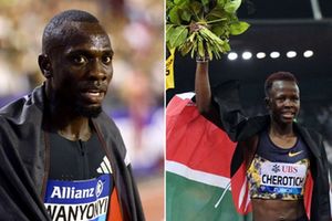 Emmanuel Wanyonyi and Faith Cherotich