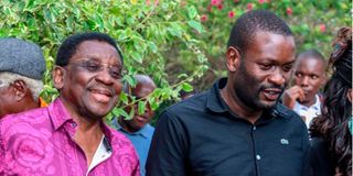 Edwin Sifuna and James Orengo