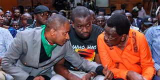 Edwin Sifuna and James Orengo