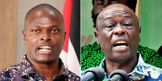 Ndindi Nyoro and Rigathi Gachagua