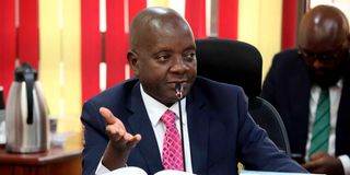 Funyula MP Wilberforce Oundo.