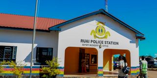 Ruai Police Station in Nairobi County.
