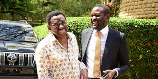 James Orengo and Edwin Sifuna