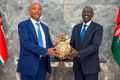 William Ruto and Patrice Motsepe 