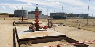 Amosing oil well 