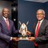 William Ruto and Aliko Dangote