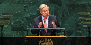 United Nations Secretary-General Antonio Guterres