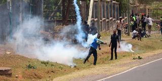 Bomet protests