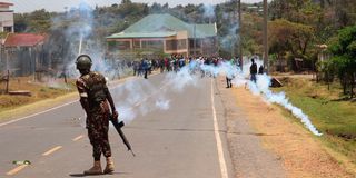 Bomet protests