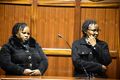 Ruth Kimeu and Mary Mwangangi in court qvse