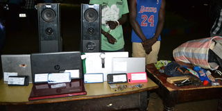 electronics theft