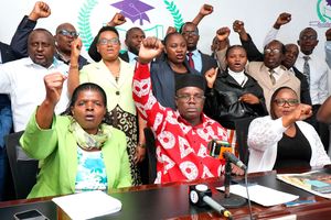 Universities Academic Staff Union UASU officials