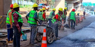 Road repair