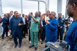 William Ruto and Aliko Dangote 