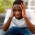 stressed man
