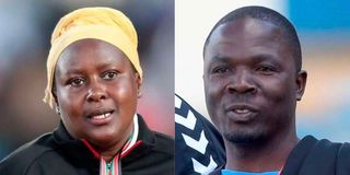 Beldine Odemba and Godfrey Oduor